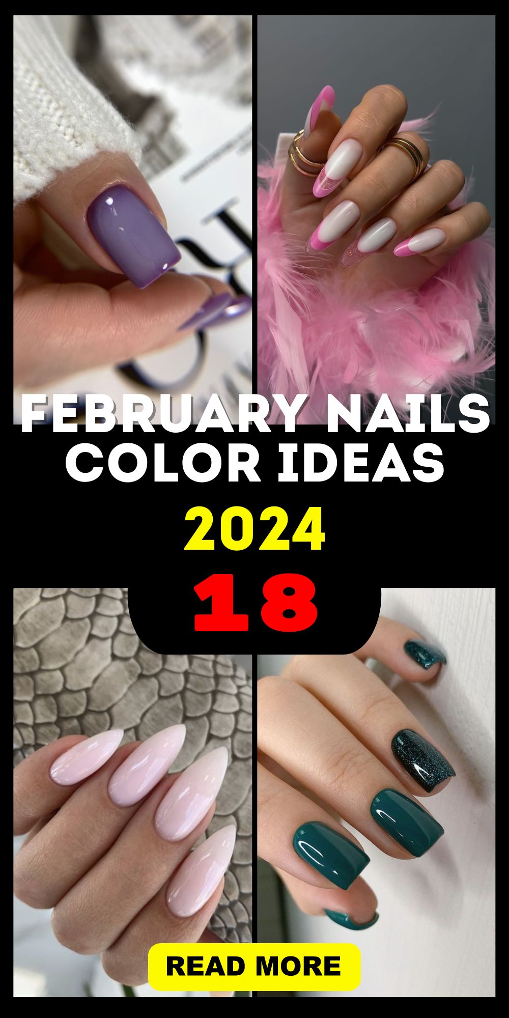 February Nails Color 2024: Find Your Valentine's Day & Everyday Style
