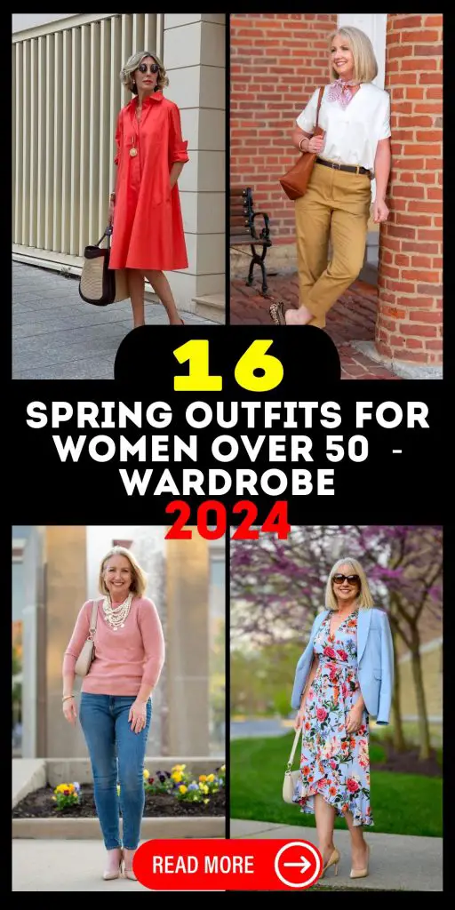 Discover the Best Spring Outfits for Women Over 50 in 2024