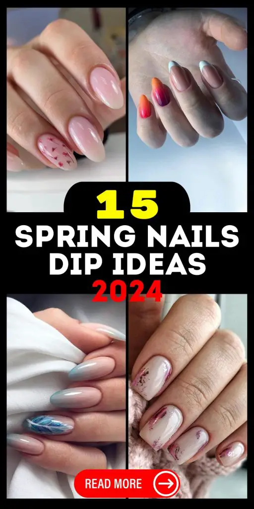 Explore Top Spring Nails Dip 2024 Trends: Fresh Powder Colors & Chic ...