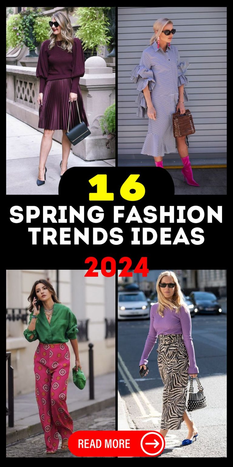 Unveiling Spring Fashion Trends 2024: Dress Up in Seasonal Chic!