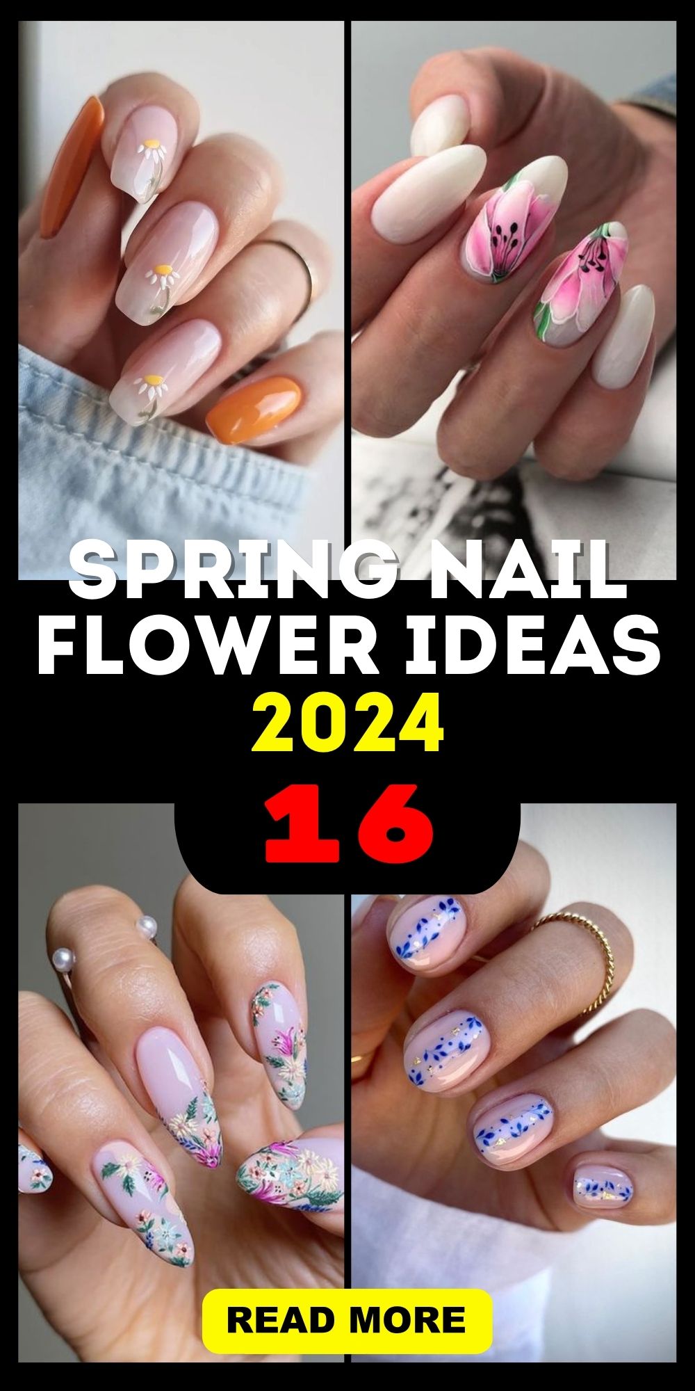 Blossom This Season: Trendy Spring Nail Flowers & Designs for 2024