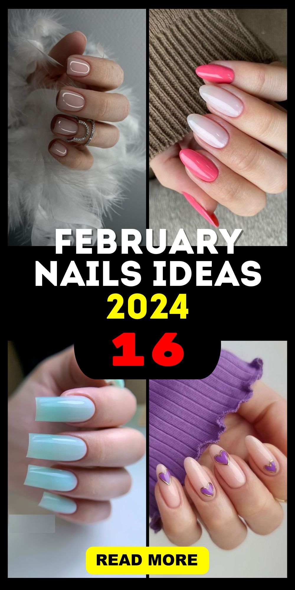 Valentine's Day 2024 Nail Trends: Stylish February Manicure Ideas