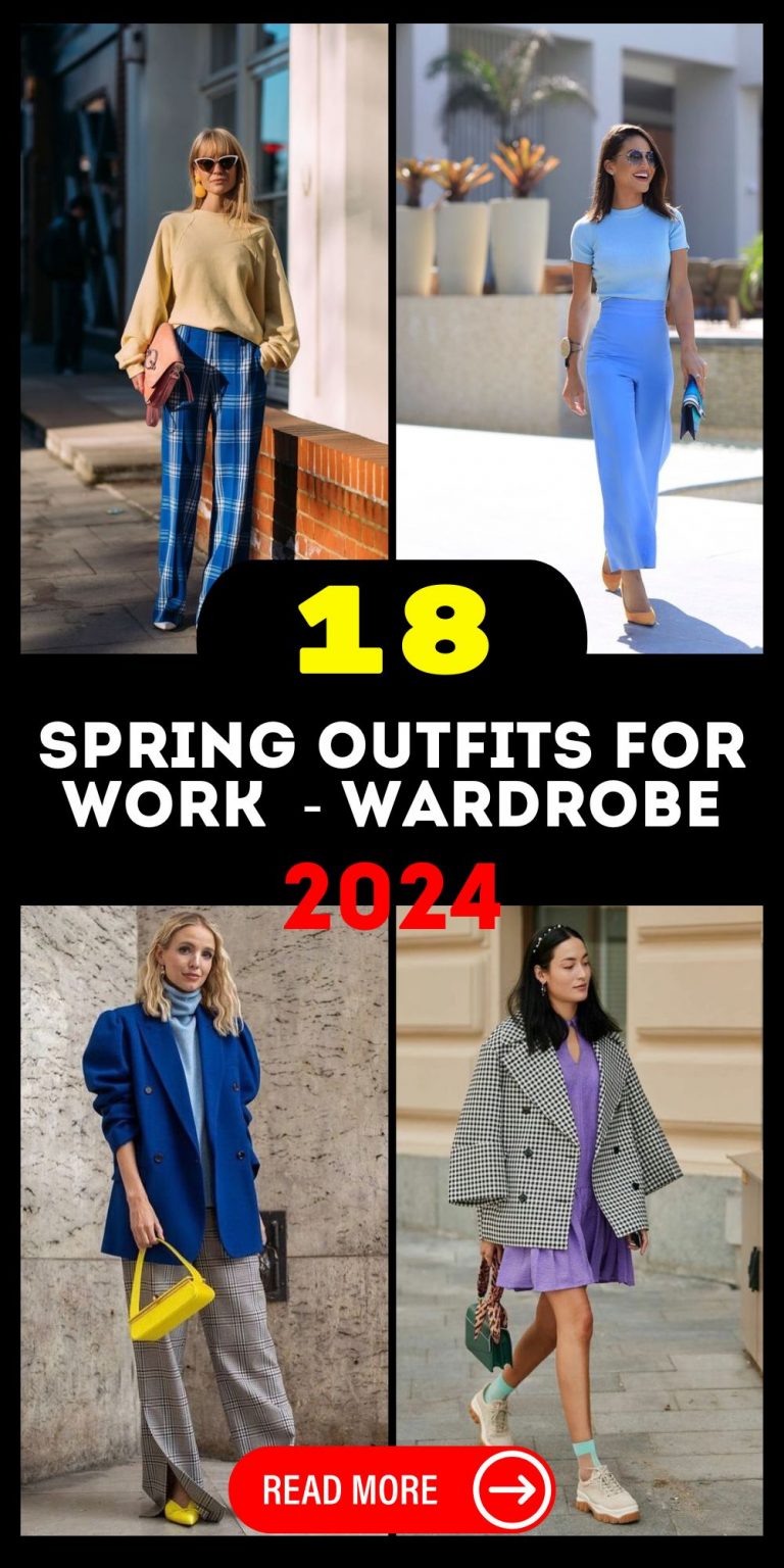 Essential Spring 2024 Work Outfits for the Modern Woman