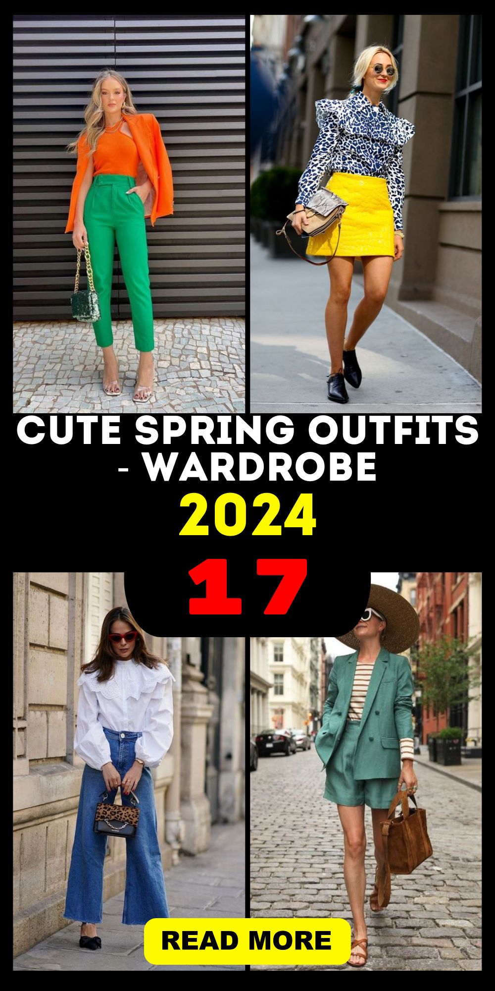 Cute Spring Outfits 2024: Refresh Your Casual Wardrobe Essentials