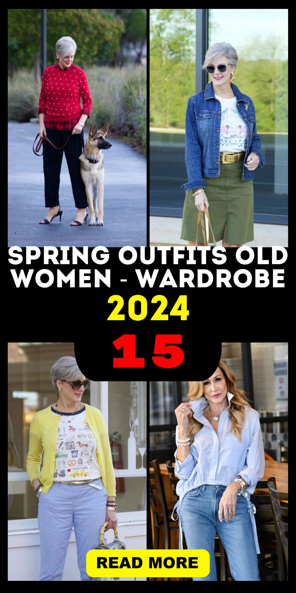 Fresh 2024 Spring Outfits for Women Over 40: Casual to Business Casual ...