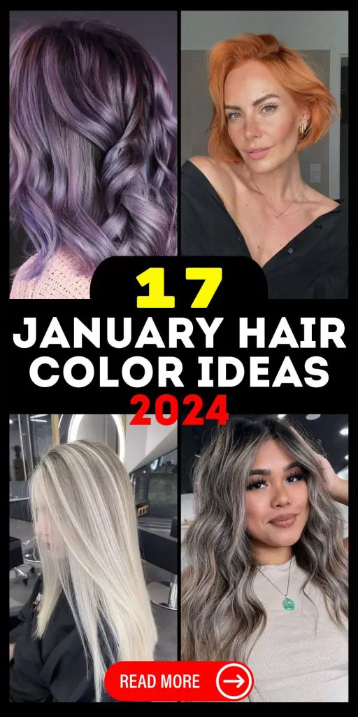 January 2024 Hair Color Trends: From Short Blonde Bobs to Long Brunette ...