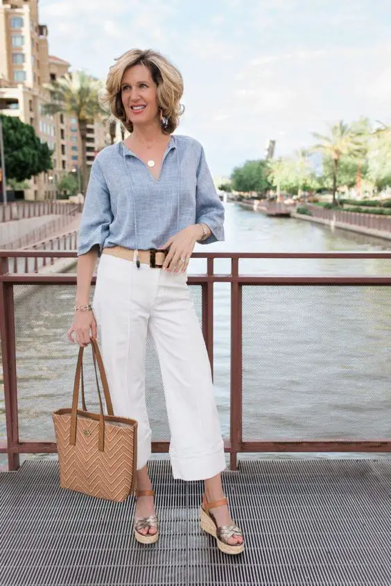 Spring Outfits for Older Women - Wardrobe 2024 15 Ideas