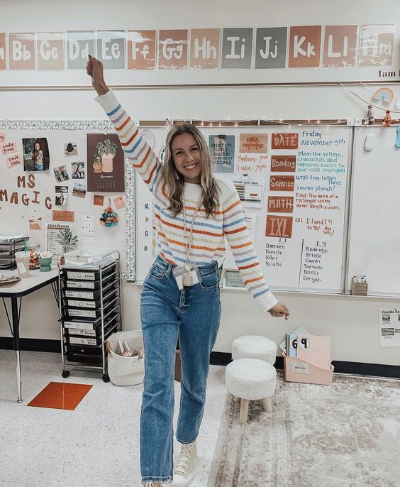 Spring Teacher Outfits 2024: Stylish and Comfortable 15 Ideas