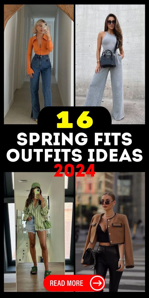 Spring Fits Outfits 2024 16 Ideas: A Fresh Look into the Season's Fashion