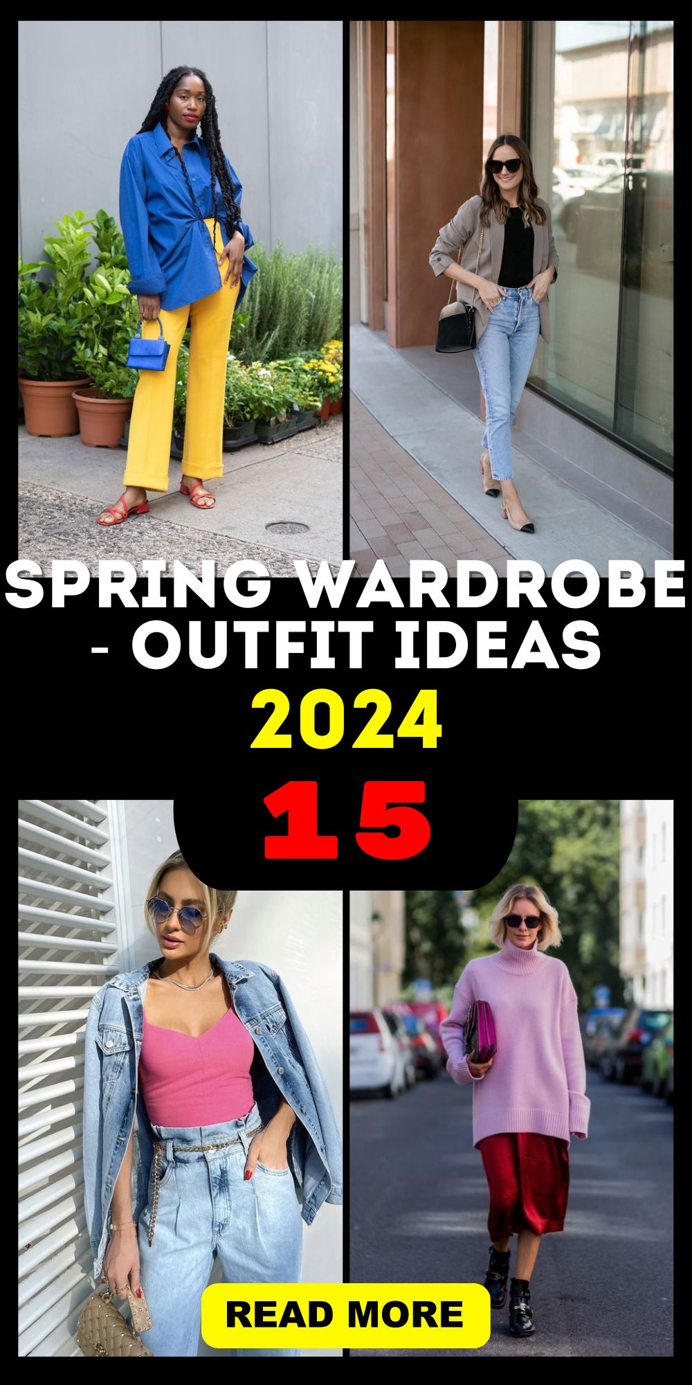 Stylish Spring 2024 Outfits For Women Capsule Wardrobe Ideas   Добавить подзаголовок копия копия 1000 X 2000 пикс. 1 2 