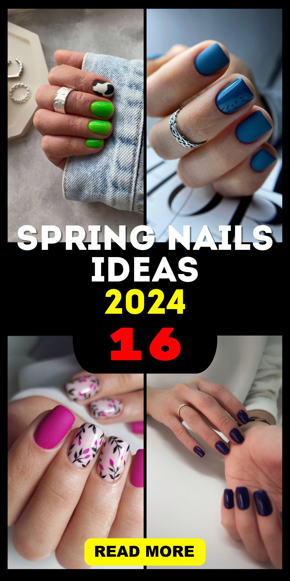 Spring Nails 2024 Explore Trendy Designs & Colors for Your Next Inspo