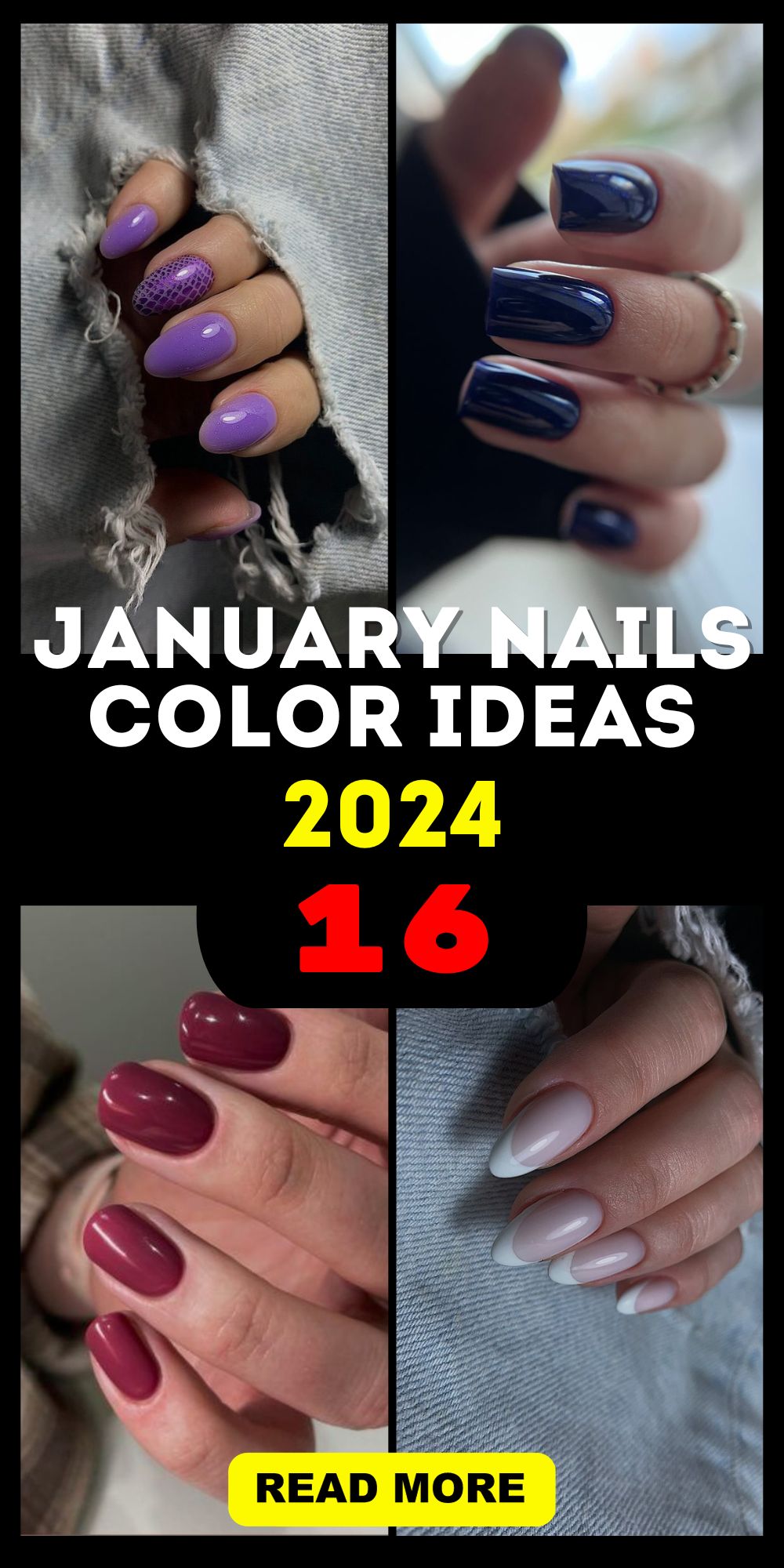 January 2024 Nail Trends Explore the Best Winter Colors & Styles