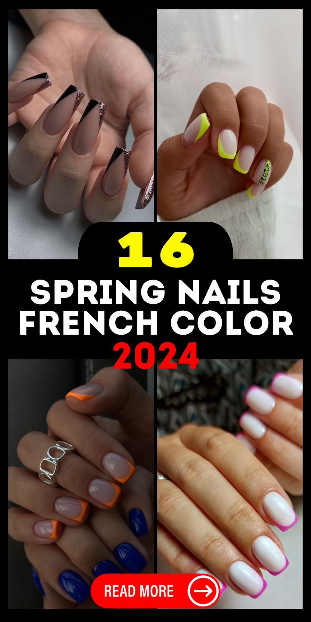 Explore 2024 S Top French Nail Designs For Spring Vibrant Chic   Добавить подзаголовок копия копия 1000 X 2000 пикс. 4 14 