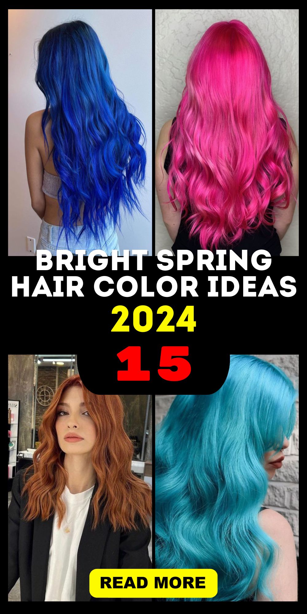 Bright Spring Hair Color 2024 Trends Unveiling Vibrant Shades