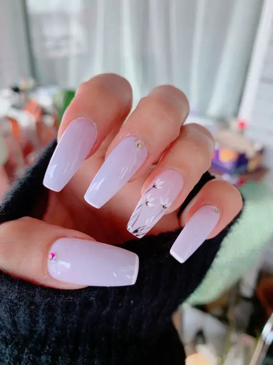 Spring Nails Coffin 2024 15 Ideas: Trendsetting Designs and Color Palettes
