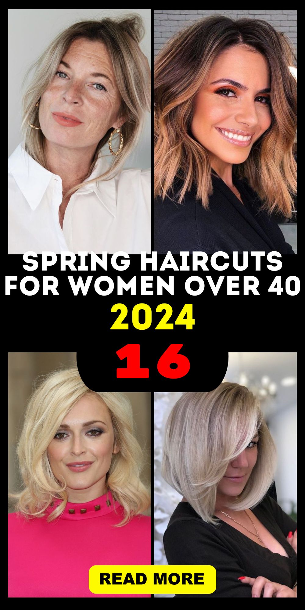 Top Spring 2024 Haircuts Trendy Styles for Women Over 40 Modern & Edgy