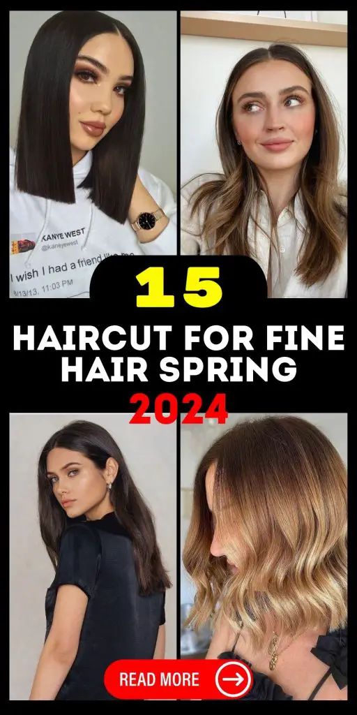 The Ultimate Guide to Haircuts for Fine Hair in Spring 15 Ideas