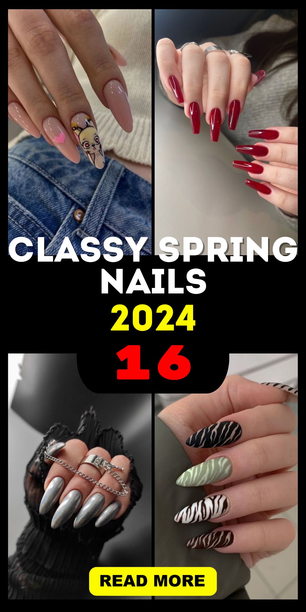 Explore Classy Spring Nails 2024 Chic Almond Designs & Color Ideas