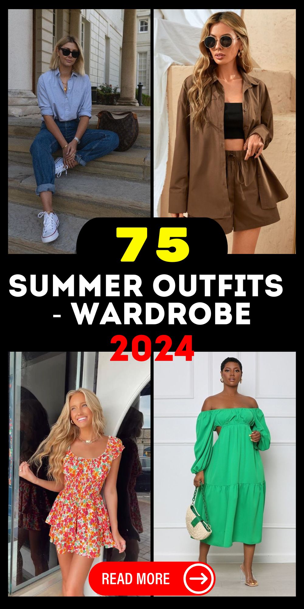 Summer 2024 Wardrobe Essentials: Capsule Outfits for Stylish Women