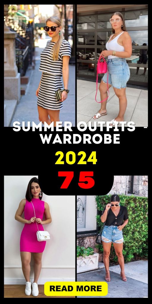 Summer Outfits - Wardrobe 2024 75 Ideas