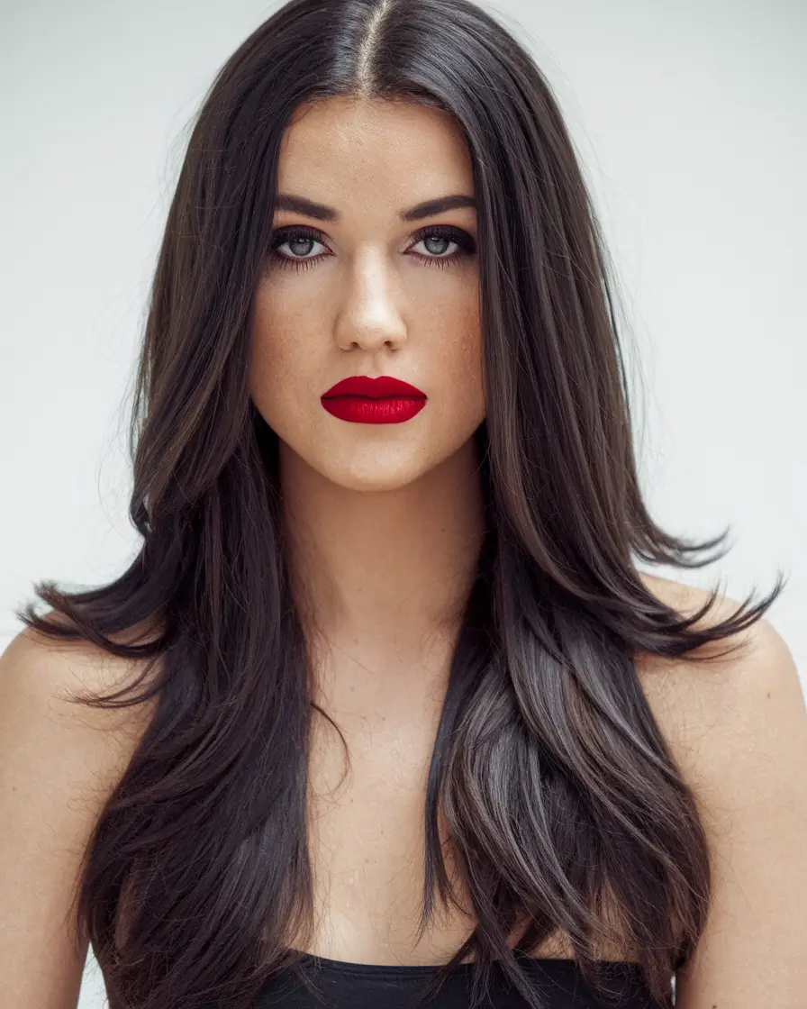Perfect Haircuts for Oval Faces – Butterfly Layers with Extra Volume