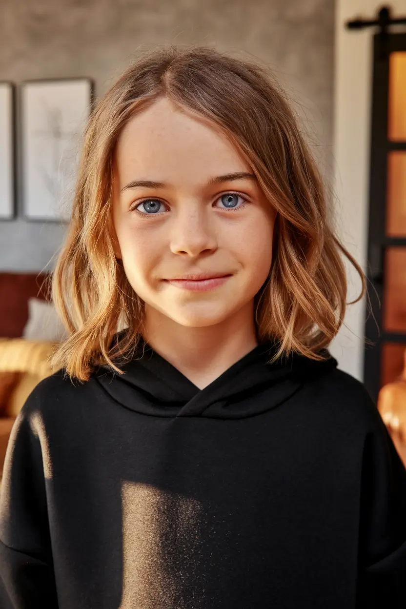 girl haircuts short Choppy Medium Bob with Soft Waves