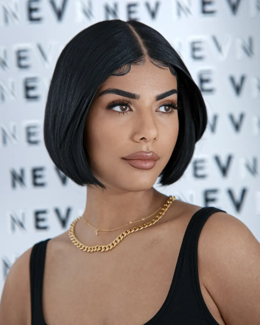 french chic bob haircuts Modern French Elegance with a Sharp Finish