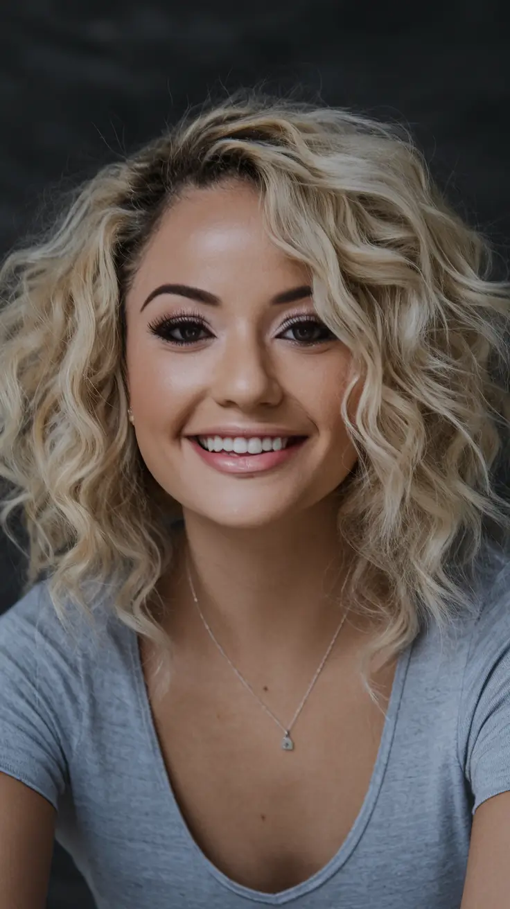 easy summer hairstyles Voluminous Beachy Curls