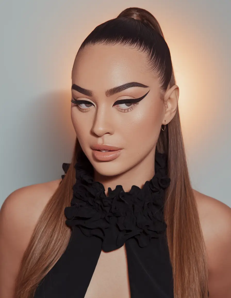 Effortless Looks Vacation Hairstyles for Summer 2025 Snatched Sleek High Pony