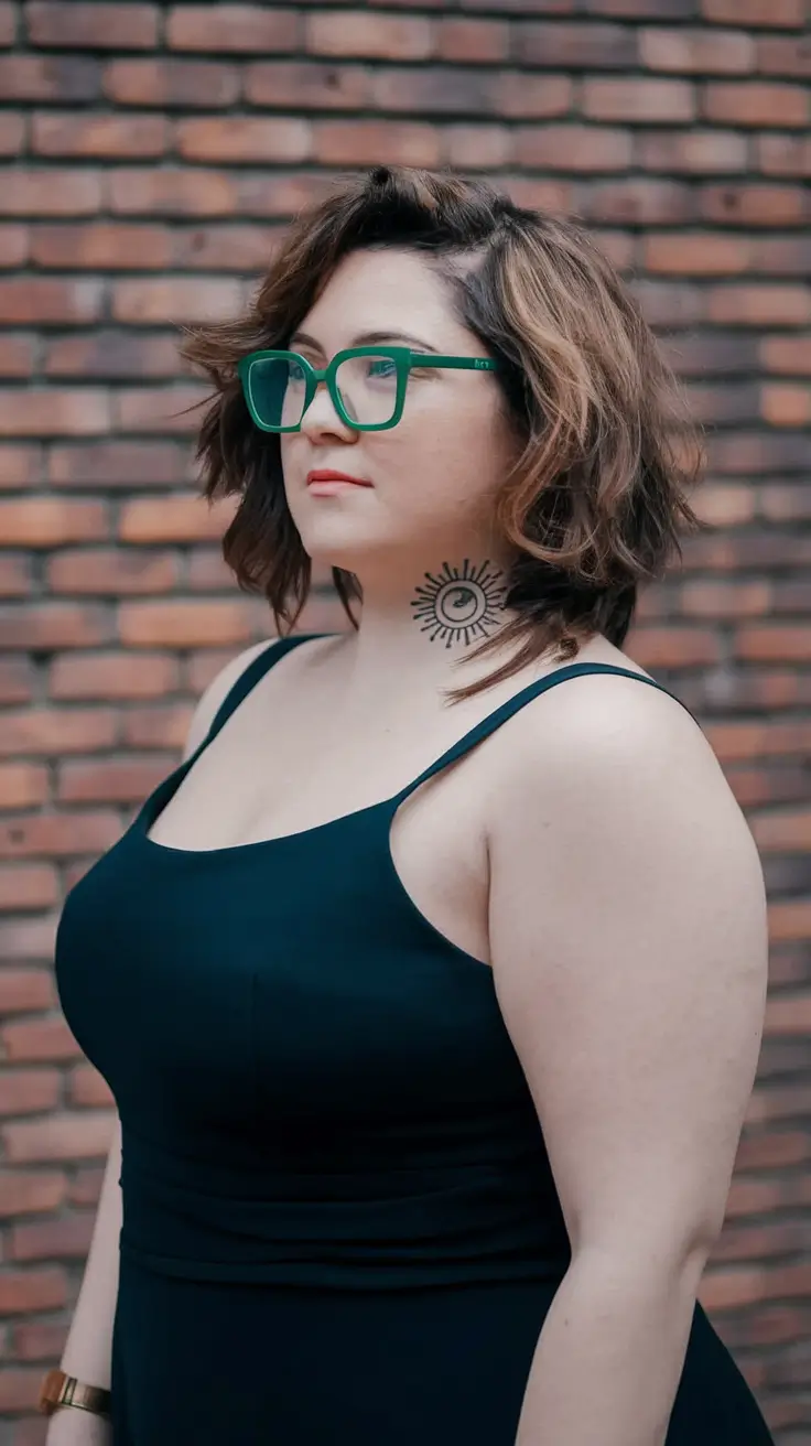 summer haircuts for round chubby faces Windswept Layers with Volume