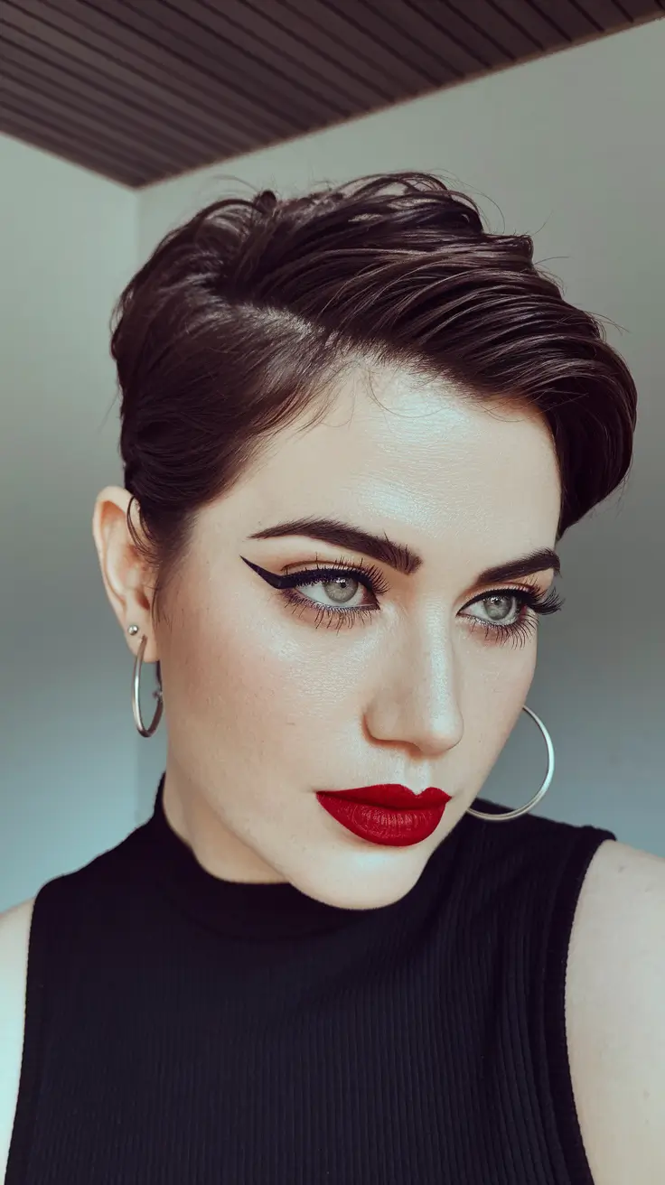 Fresh Inspiration Short Summer Haircut 2025 Sleek Masculine Energy Meets Soft Glam