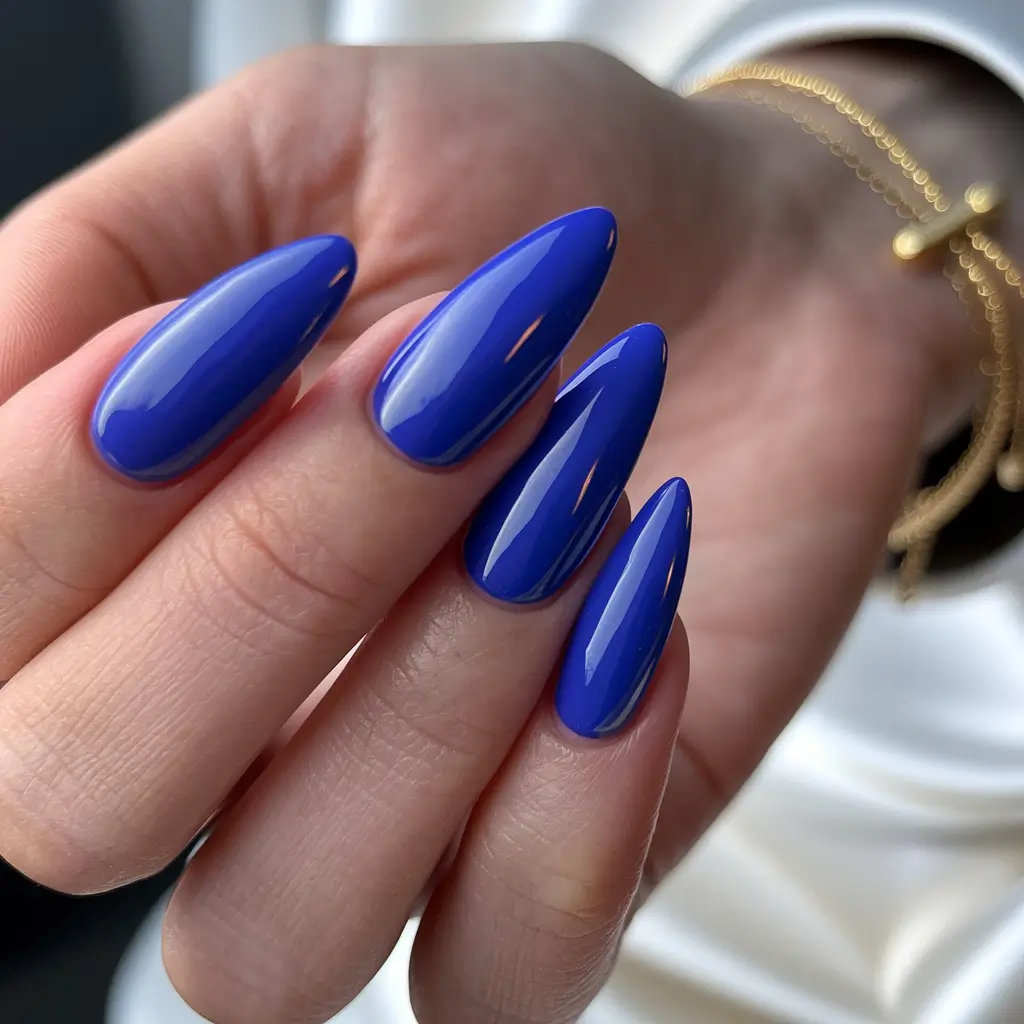 Fresh Nail Ideas to Try This May 2025 Electric Indigo That Radiates Cool