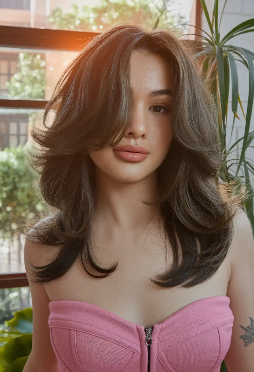 Layered Butterfly Haircuts - Summer 2025 Hairstyle Trends Ultra-Full Layers with Soft Flip