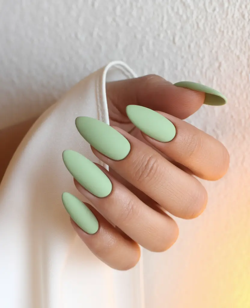 nail inspo summer simple Minted Matte Moment