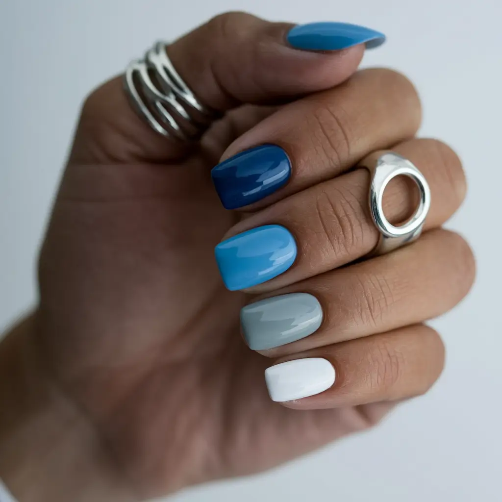 nail inspo summer blue Cool Blue Colorbar