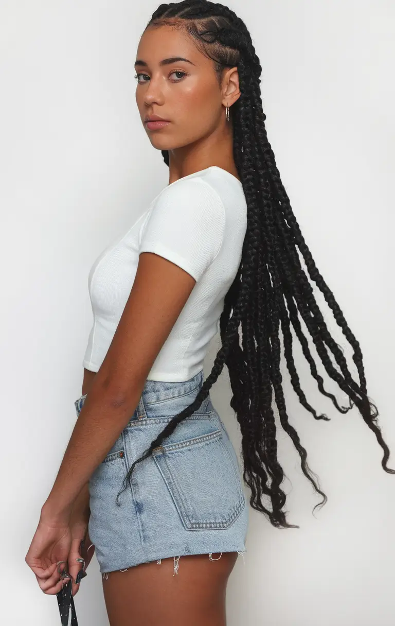 Practical Summer Swimming Hairstyles 2025 Protective Braids for Long Summer Days