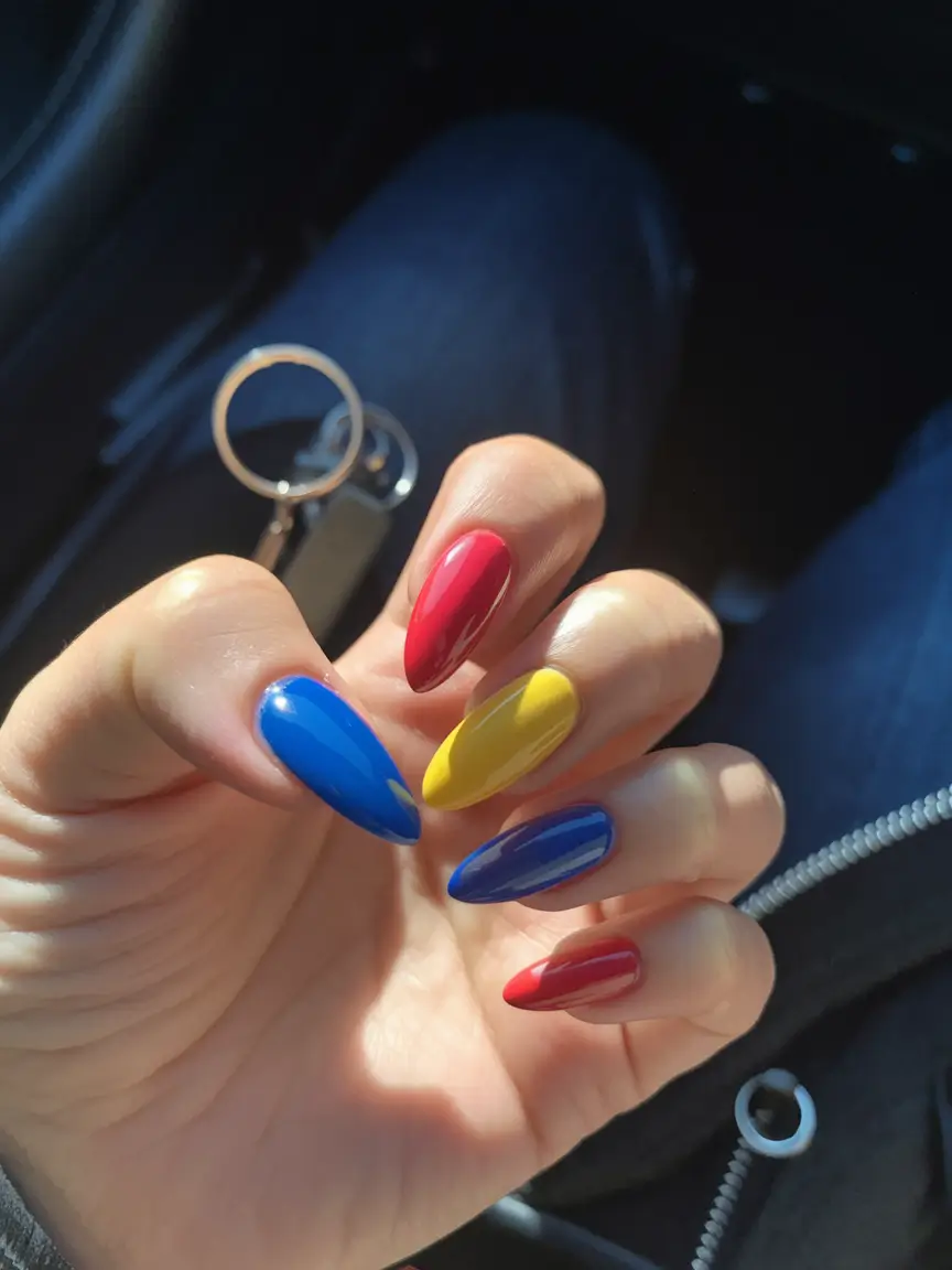 Prettiest May Colors for 2025 Nails+Primary Color Power Clash