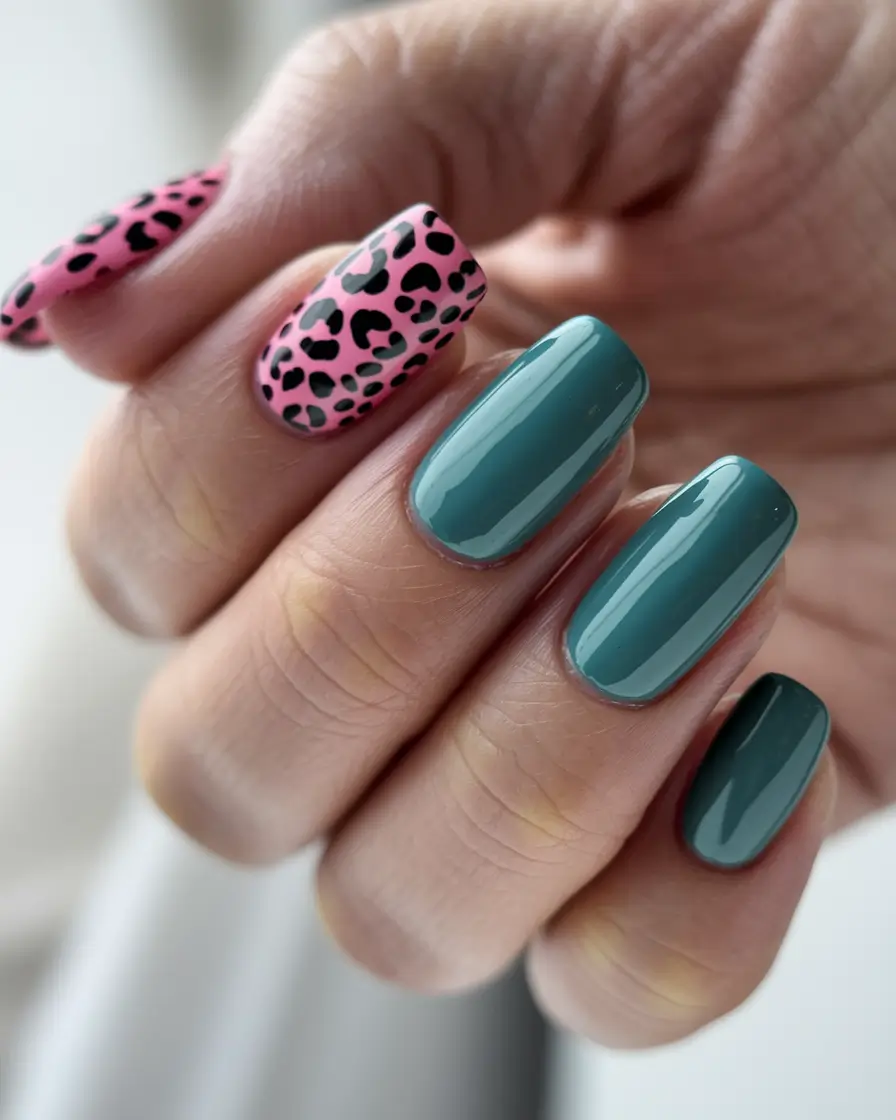 Prettiest May Colors for 2025 Nails+Soft Jungle Meets Wild Pink Energy