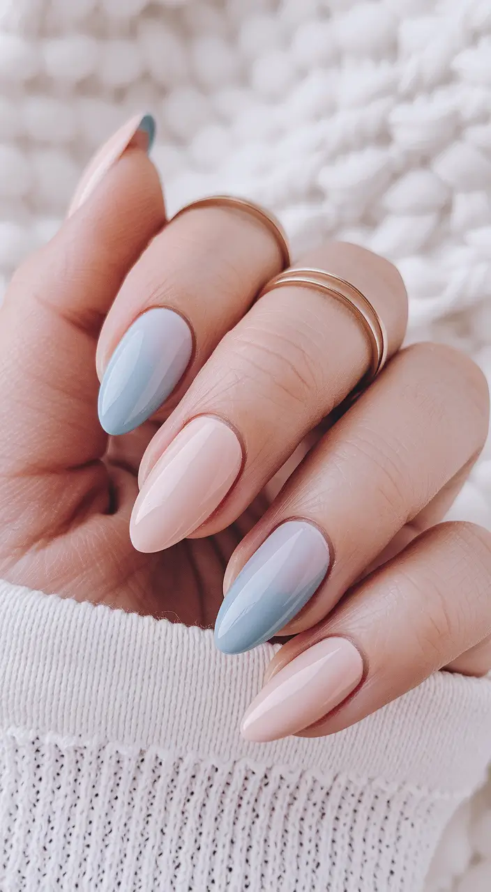 Summer 2025 Acrylics That Pop Minimalist Pastel Dip with Coastal Vibes