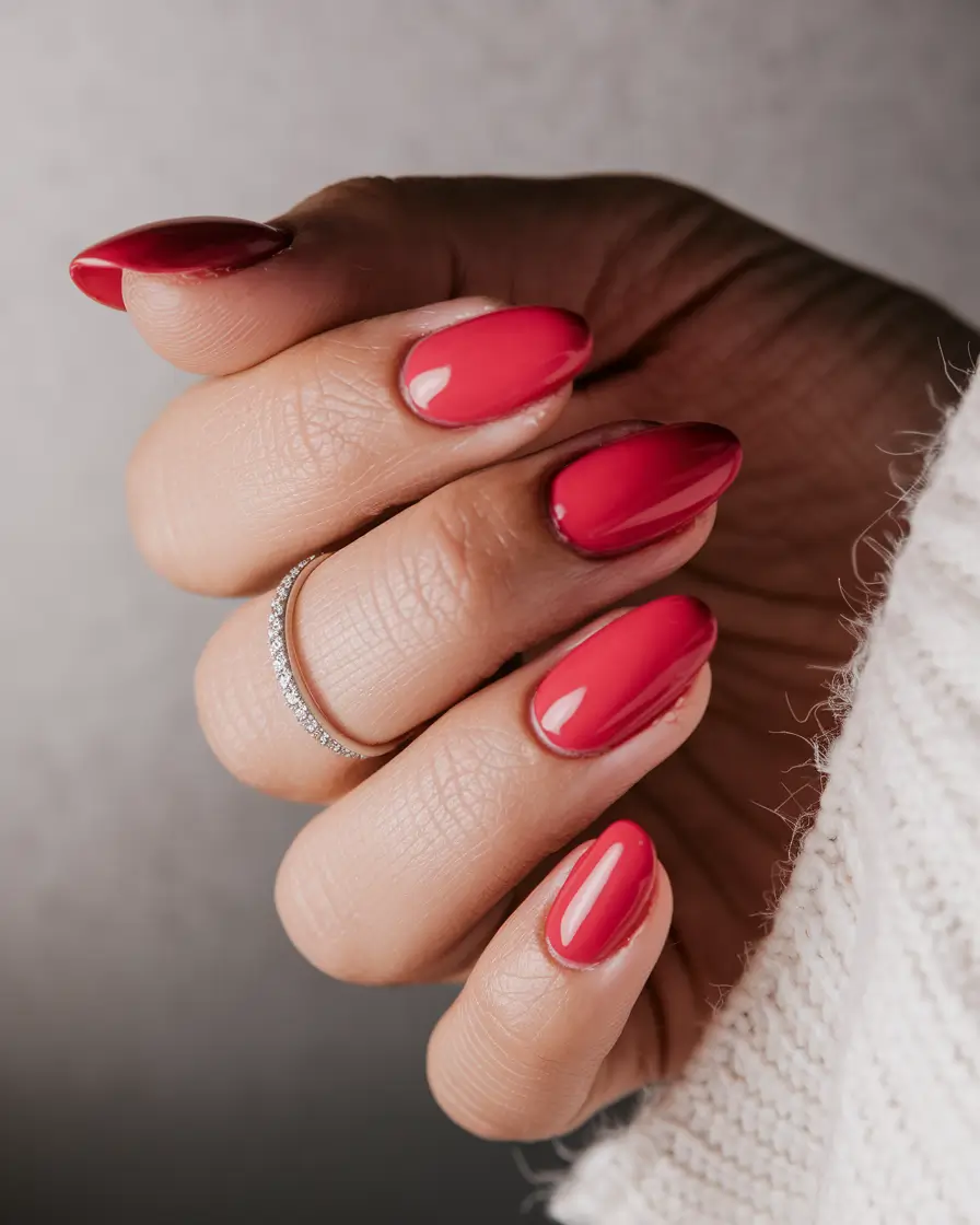 Summer 2025 Acrylics That Pop Glossy Watermelon Red