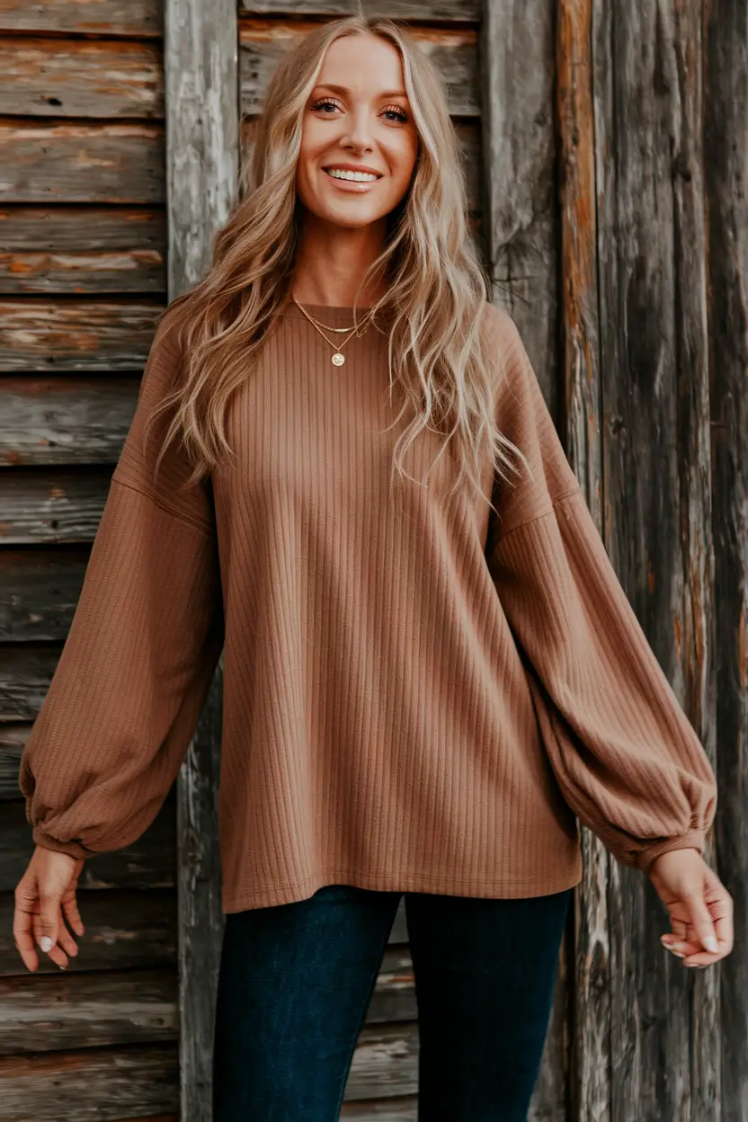 casual fall 2025 outfits for women over 30 Relaxed Knitwear in Earthy Neutrals