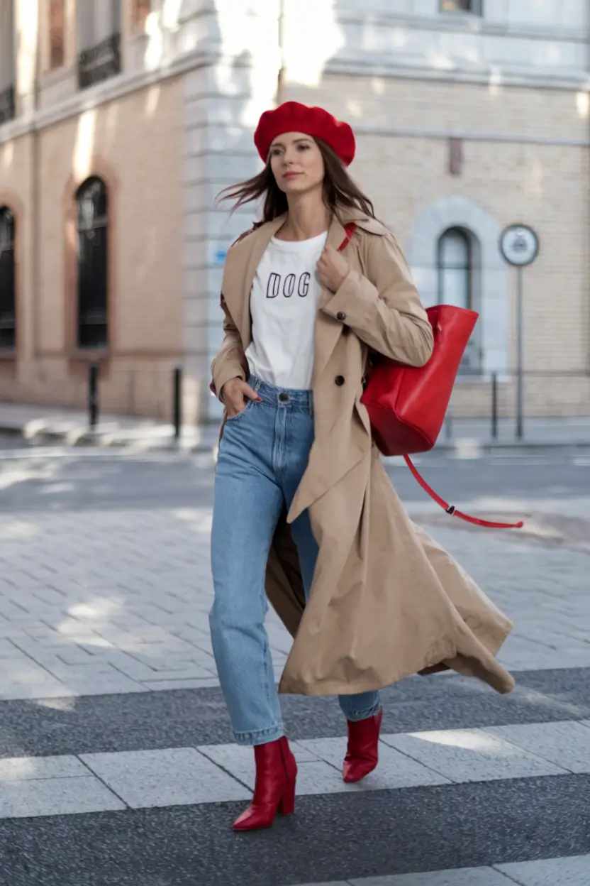 casual fall outfits for women - ideas 2025 Paris-Inspired Weekend Stroll