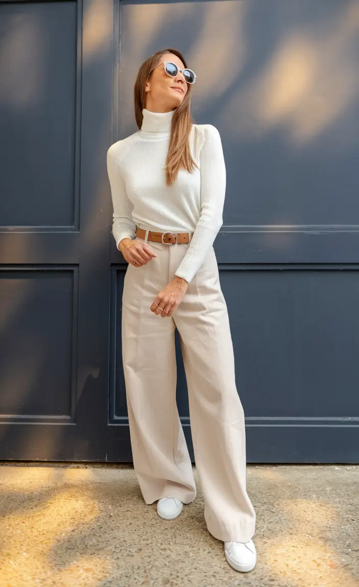 cute autumn outfits ideas 2025 Minimal Neutrals With a 2025 Kick