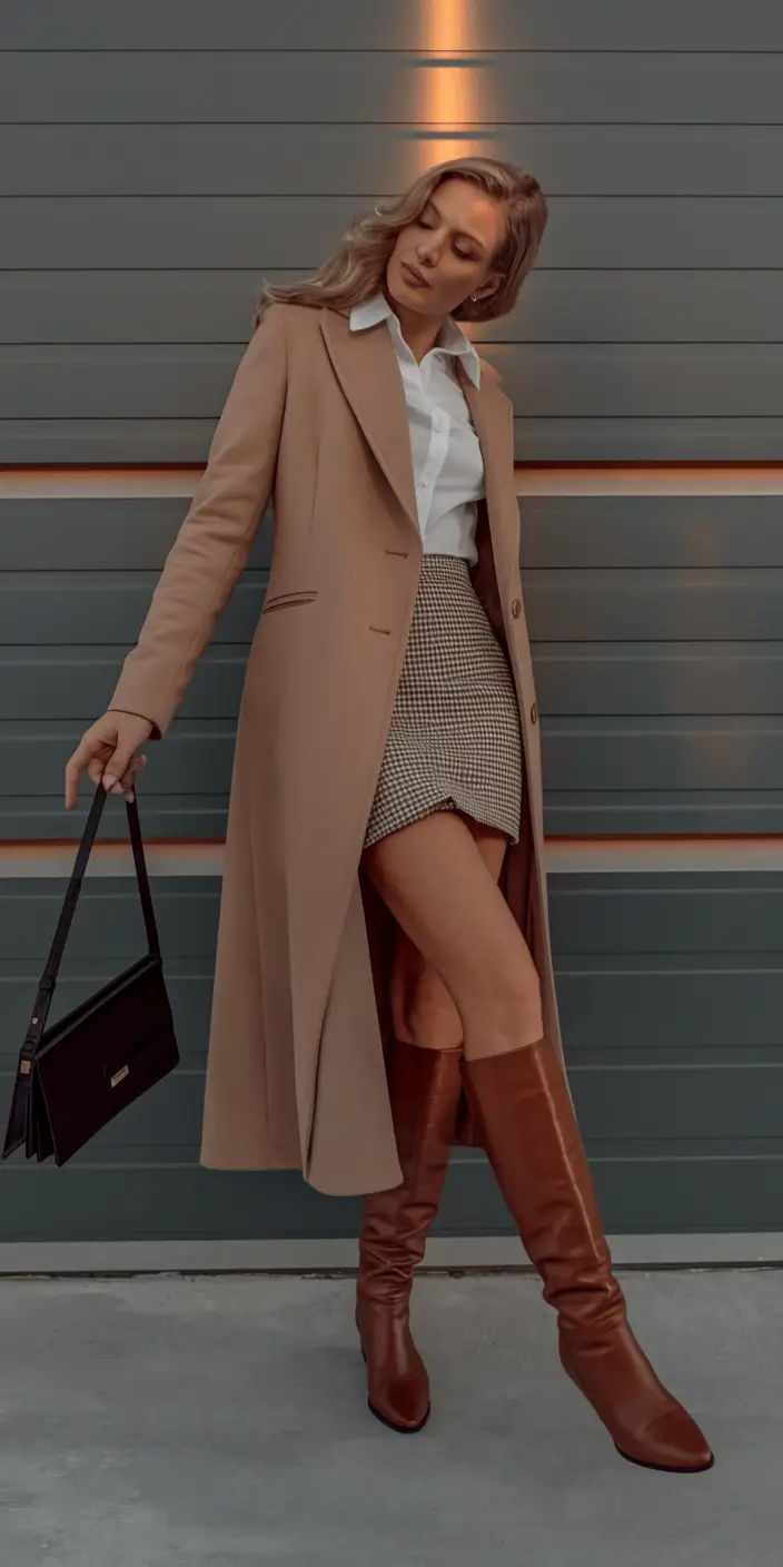 cute autumn outfits ideas 2025 The Business of Chic With an Autumn Spin
