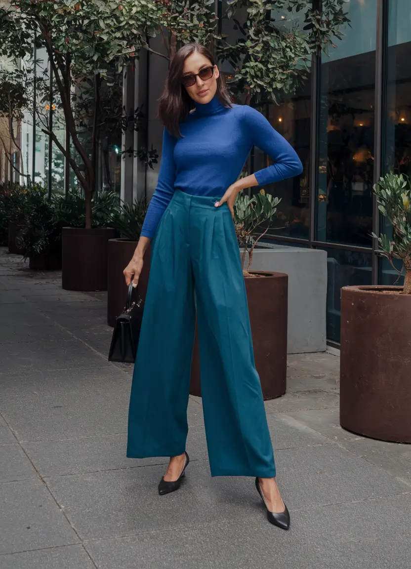cute fall fashion outfits aesthetic 2025 When Jewel Tones Meet Tailored Ease