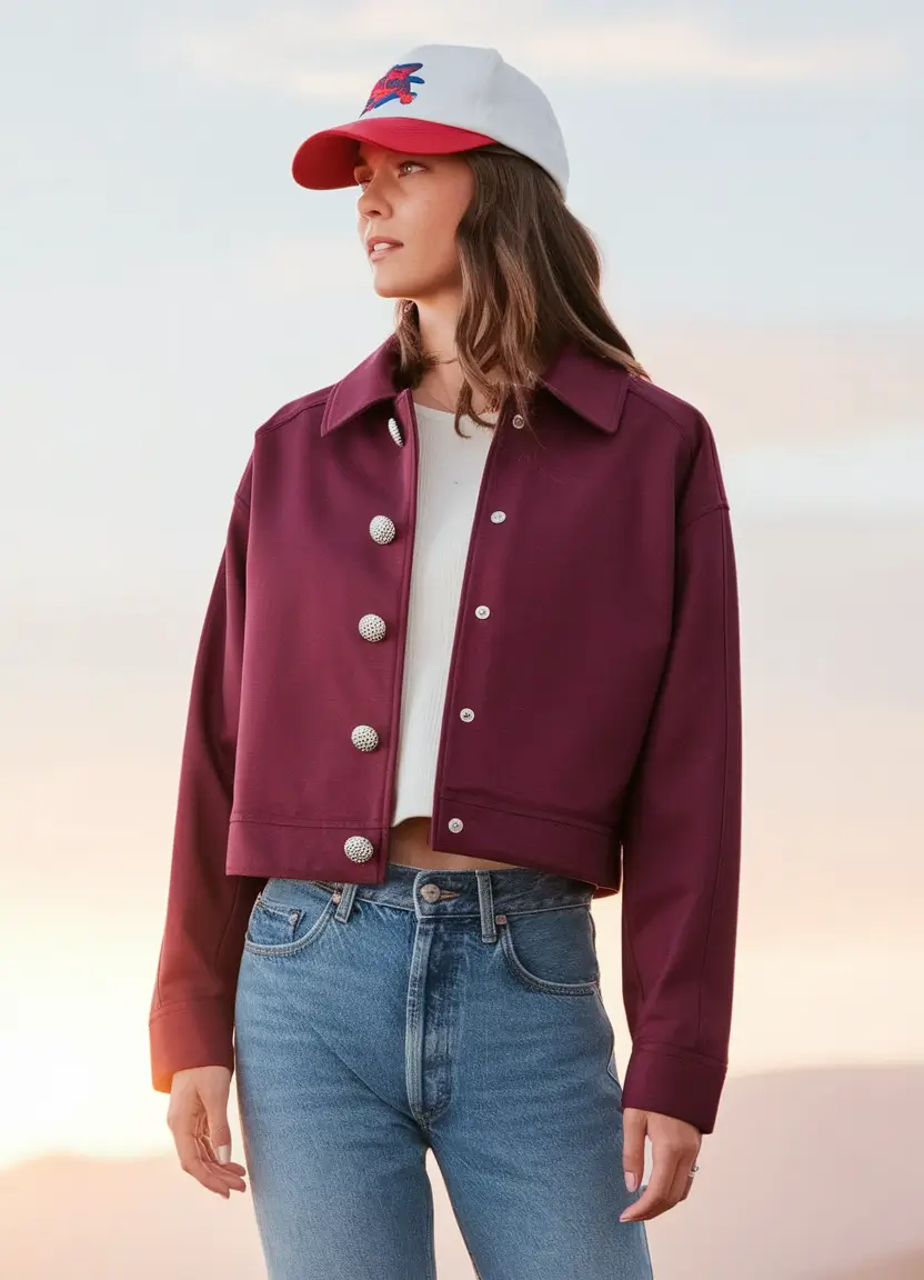 fall 2025 - trendy outfits ideas for women Wine Tones & Sporty Accents: The Effortless Blend