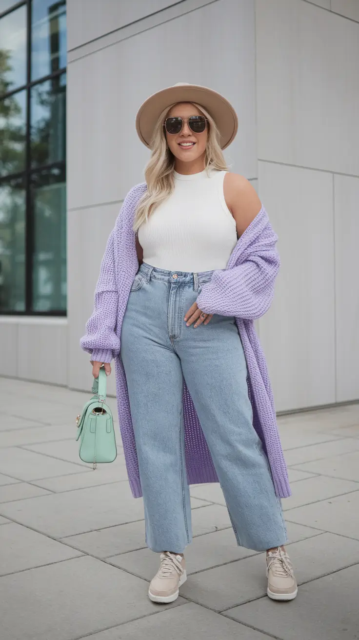 fall fashion inspo for 2025 Soft Power in Pastels and Denim