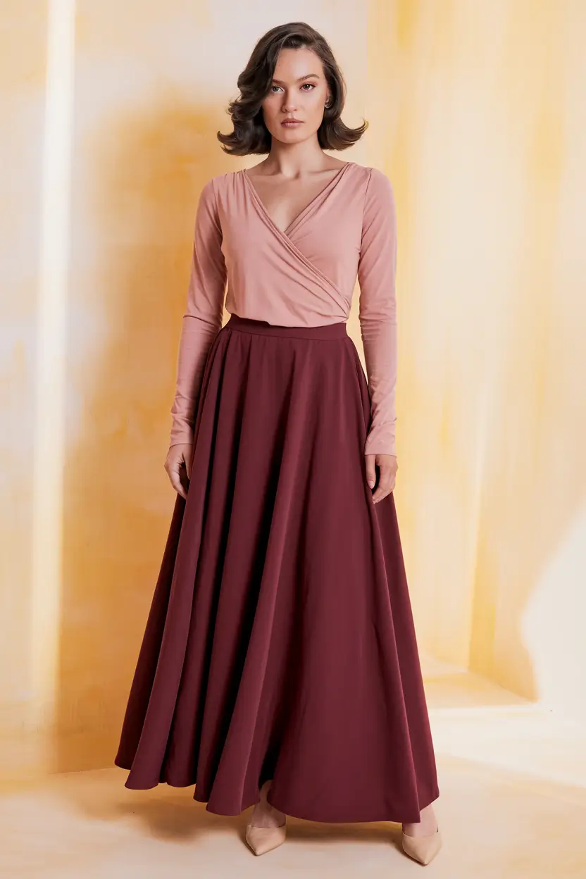 fall fashion inspo for 2025 Muted Romance in Movement