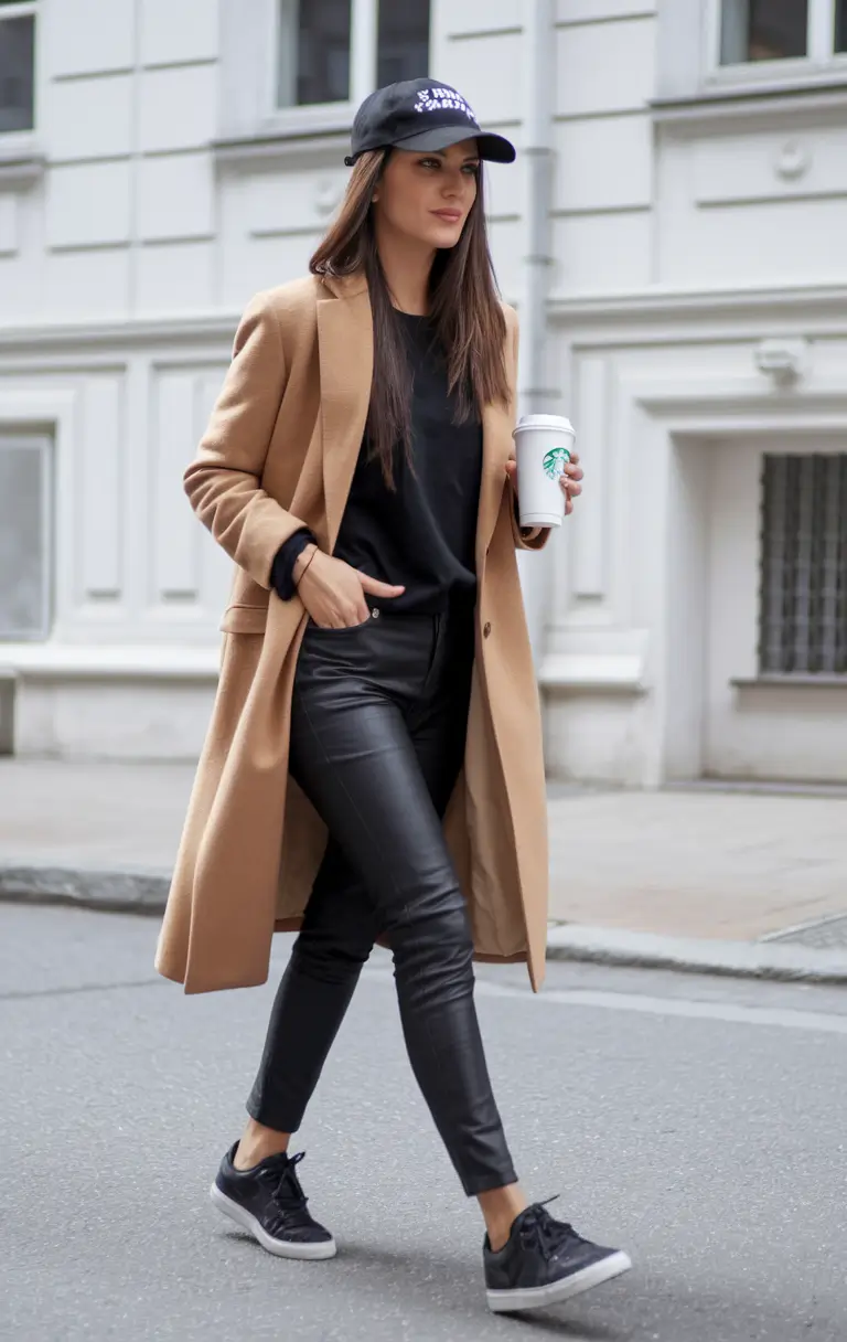 Fashion fall outfits - trendy ideas 2025 City Coffee Run Athleisure