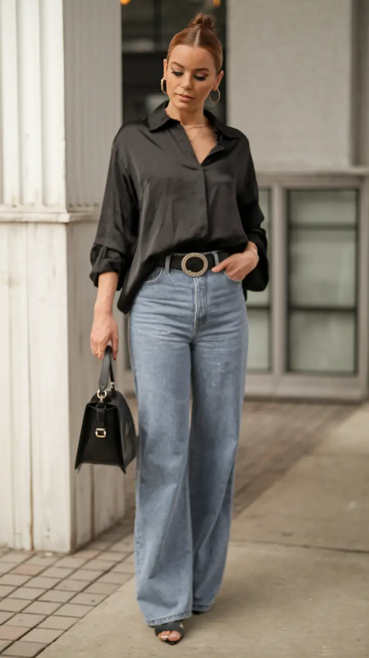 Fashion fall outfits - trendy ideas 2025 Classic Luxe in Monochrome